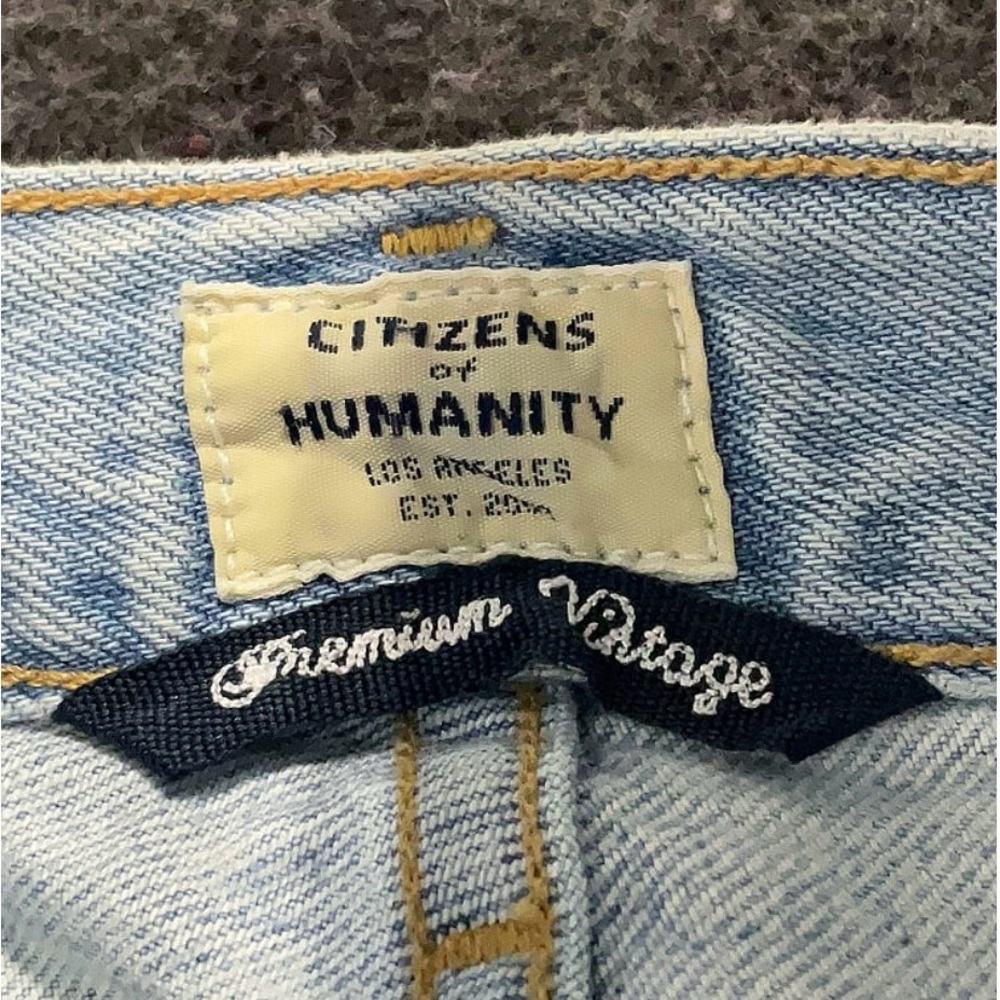 Citizen of Humanity distress boyfriend jeans
